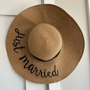 Just Married Sun Hat